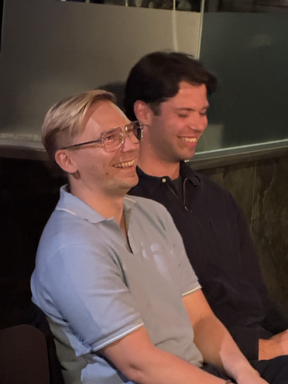IN YOUR FACE Comedy, the audience laughing at a live English stand-up comedy show in Zürich (2026)
