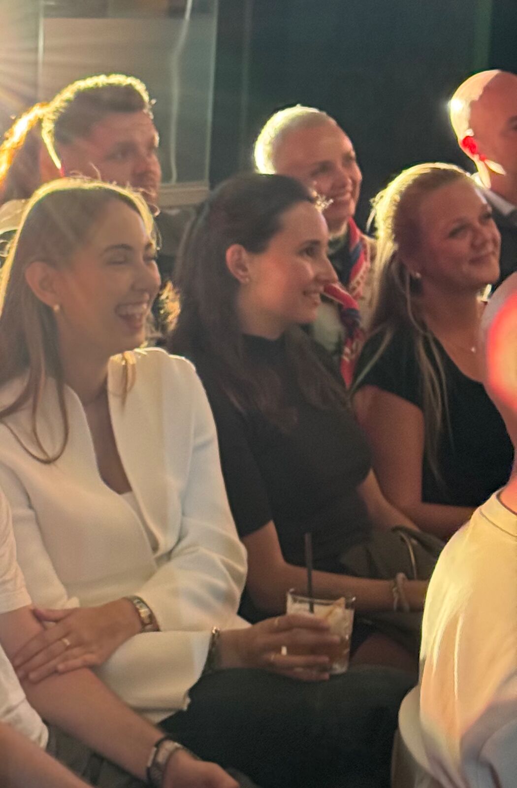 IN YOUR FACE Comedy, the audience laughing at a live English stand-up comedy show in Zürich (2026)