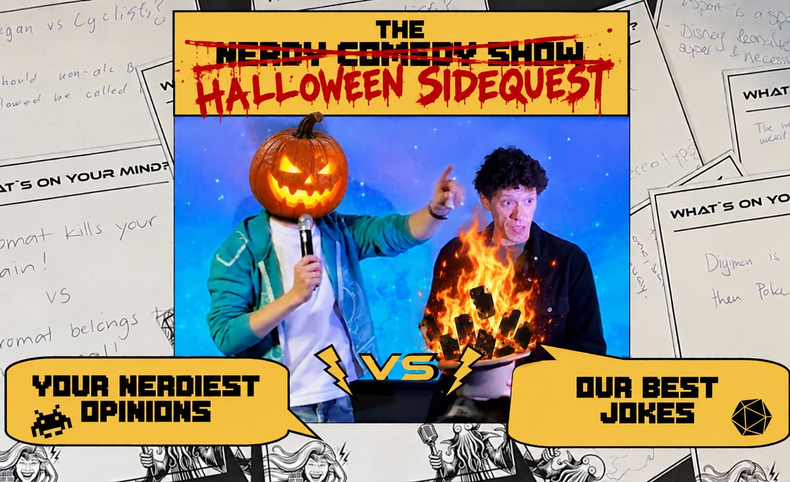 The NERDY COMEDY Show: Halloween Sidequest