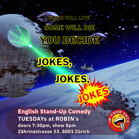Jokes, Jokes, Jokes - English Stand-up comedy show
