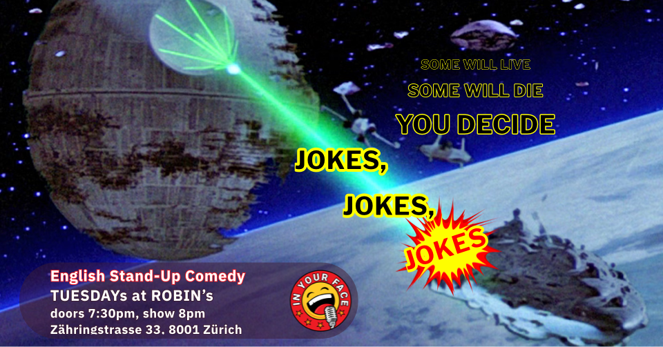 Jokes, Jokes, Jokes - English Stand-up comedy show