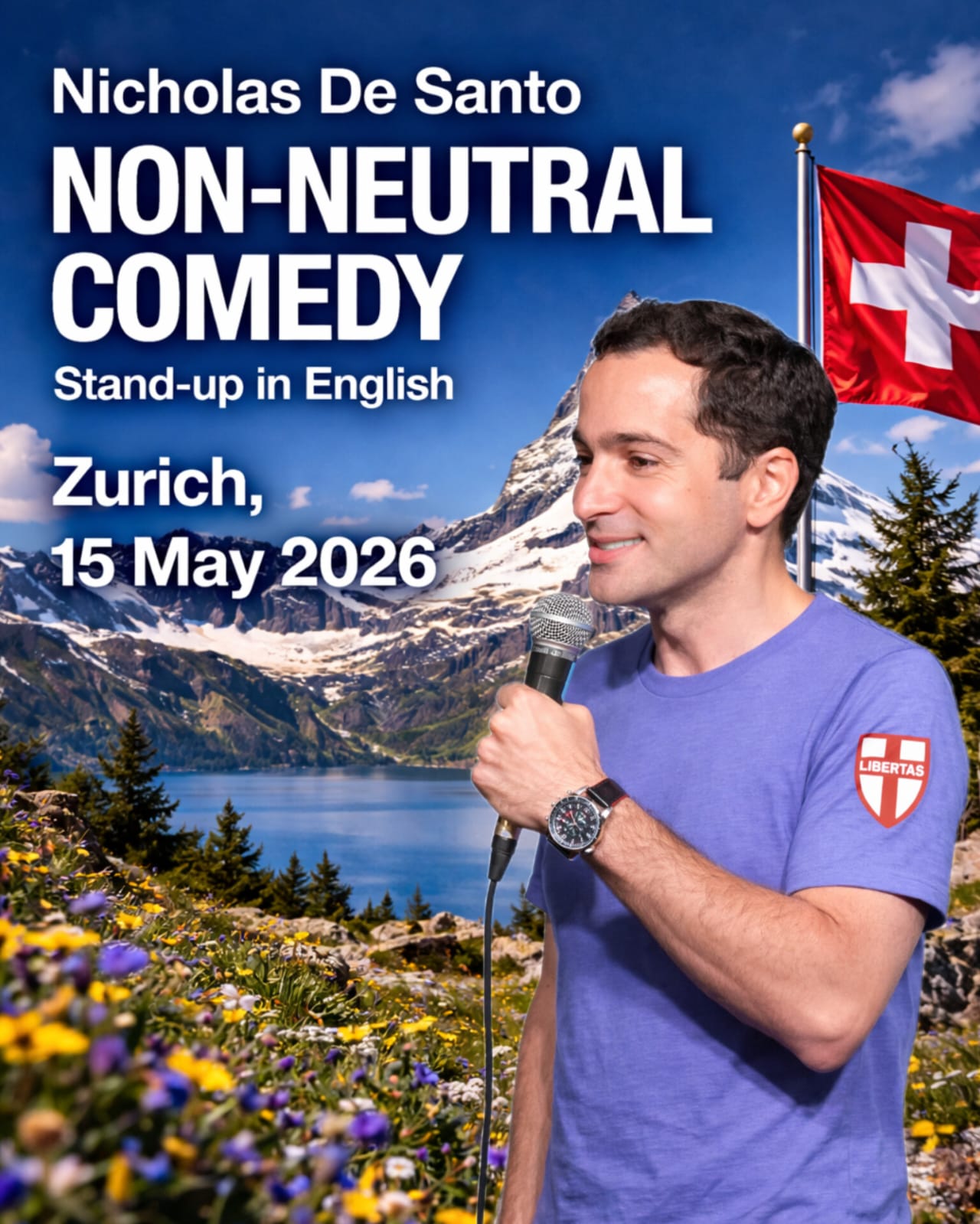 Nicholas De Santo - Non-Neutral Comedy - Live in Zurich