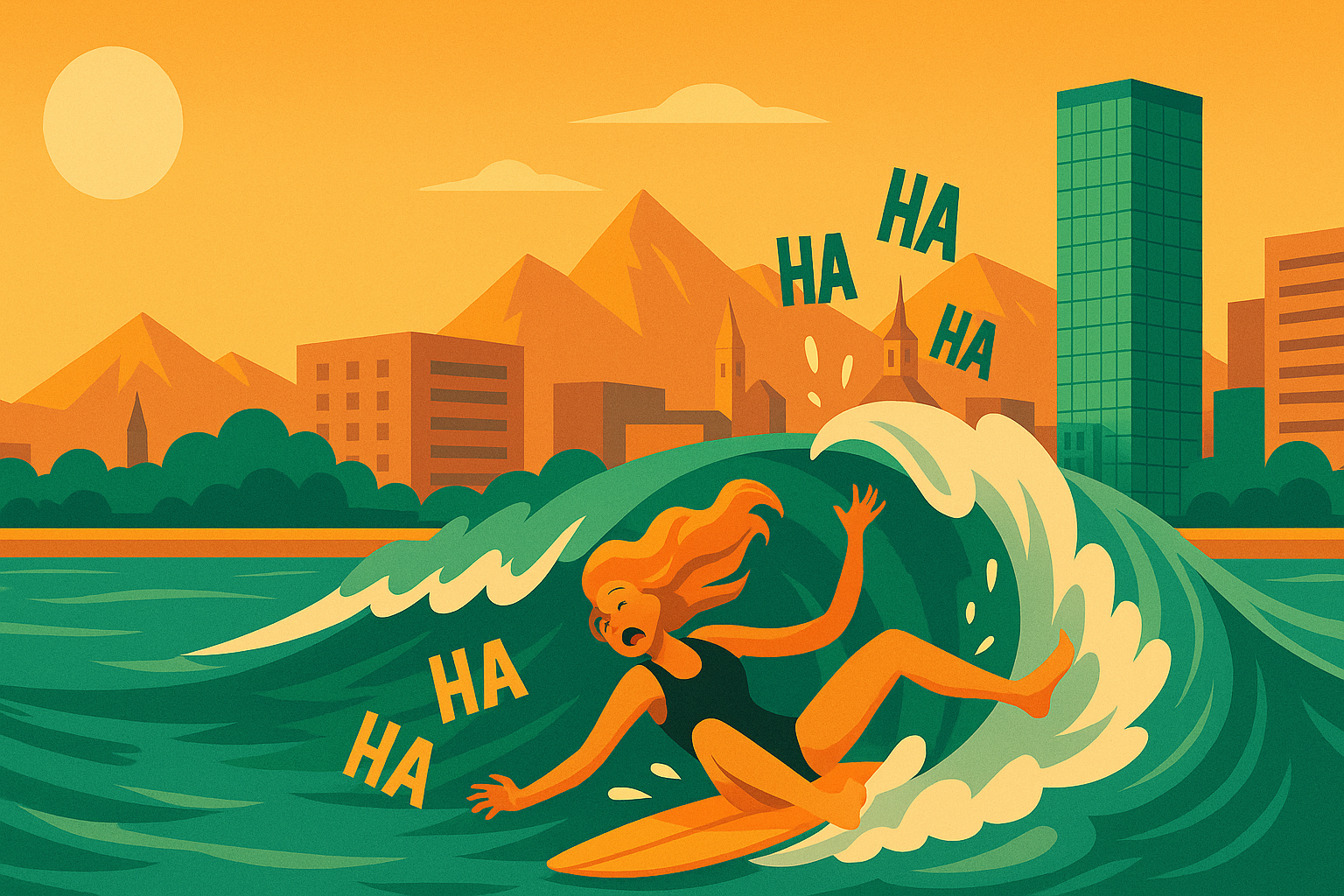 Surf and the City - English Standup Comedy at Urbansurf